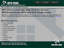 Tablet Screenshot of bpopros.com